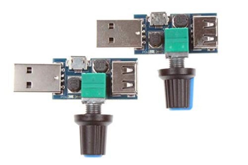 NOYITO 5V USB Fan Stepless Speed Controller Regulator with Switch Speed Module - Picture 4 of 6