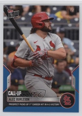 2022 Topps Now Call-Up Blue 13/49 Alec Burleson #889 i4v