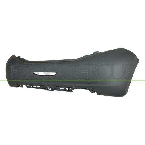 Pare-chocs arrière Prasco PG3261051 Premiumcertified pour Peugeot 208 en plastique ABS noir