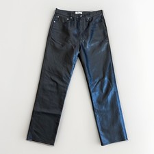 AGOLDE 90s Pinch Waist Recycled Leather Pants Womens 29 Black High Rise