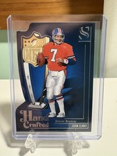 2025 Panini Silhouette - John Elway #14 Hand Crafted Die Cut - Broncos