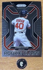 Jarren Duran 2022 Panini Prizm Baseball Base Set Rookie Class #RC-5