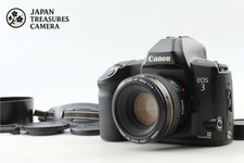  N MINT  w/Hood Canon EOS-3 SLR 35mm Film Camera EF 50mm F1.4 Lens From JAPAN