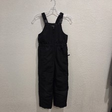 Roebuck  Co. Black Unisex Snow Pants Size 7