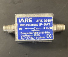 Amplificatore IF - SAT IARE 9340 guadagno 12dB frequenza 950 - 2150 Mhz