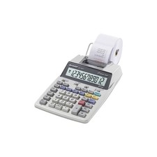 Sharp EL-1750V 12-Digit Desktop Printing Calculator, White