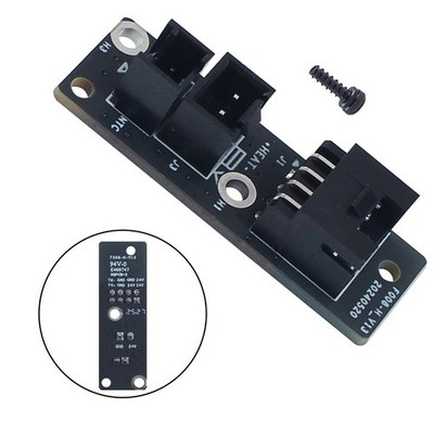 Für K2 für K2 Pro für K2 Plus Extruder Adapter PCB 37x12mm schwarz