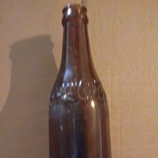 Pittsburgh, PA Coca-Cola Brown Embossed Glass Bottle Soda Theme