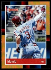 2022 Donruss Holo Orange - 1988 Retro Nickname Bryce Harper Philadelphia