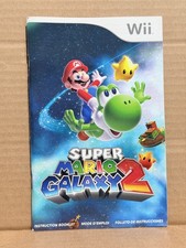 Super Mario Galaxy 2 Instruction Manual Nintendo Wii Booklet Only No Game