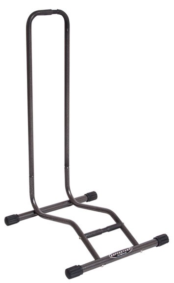 Willworx Graphite Fat Bike Stand - Adjustable Steel Rack for 3.8"-5.25" Tire