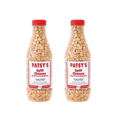 Split Channa (Chick Peas or Garbanzo) Salted - 16oz (Pack of 2) - Trinidad & ...