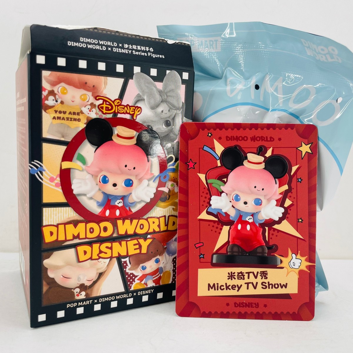 おもちゃ DiMOOWORLD   TV SHOW DIMOO WORLD × DISNEY Series-Fridge Magnet Blind Box - POP MART
