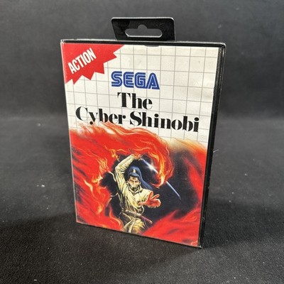 SEGA Master System Cyber Shinobi Game - Es Funktioniert Mit Anleitung ￼