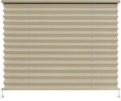 RV Pleated Shades 32'' x 24'' Cappuccino Window Blinds for Campers and Trailers