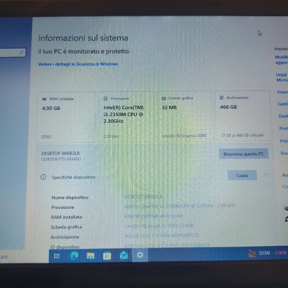 Olivetti Olibook P35 - Immagine 4 di 4
