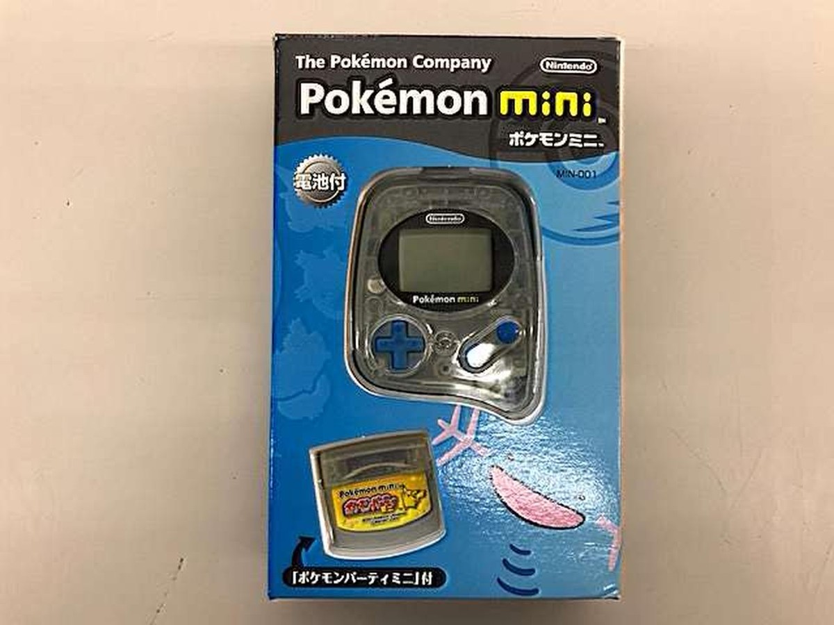 Nintendo Pokémon Mini MIN-001 Wooper Blue Retro Handheld Console