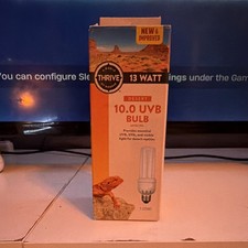 Thrive Desert 10.0 UVB Bulb 13 Watt UVB Lighting for Reptiles