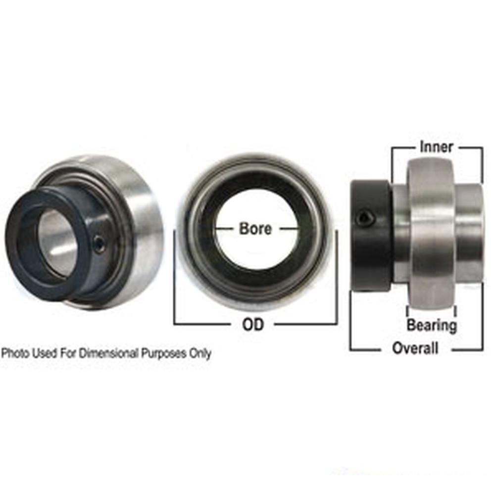 A-1103KRRB-P-AI Bearing, Ball; Spherical W/ Collar, Non-Relubricatable