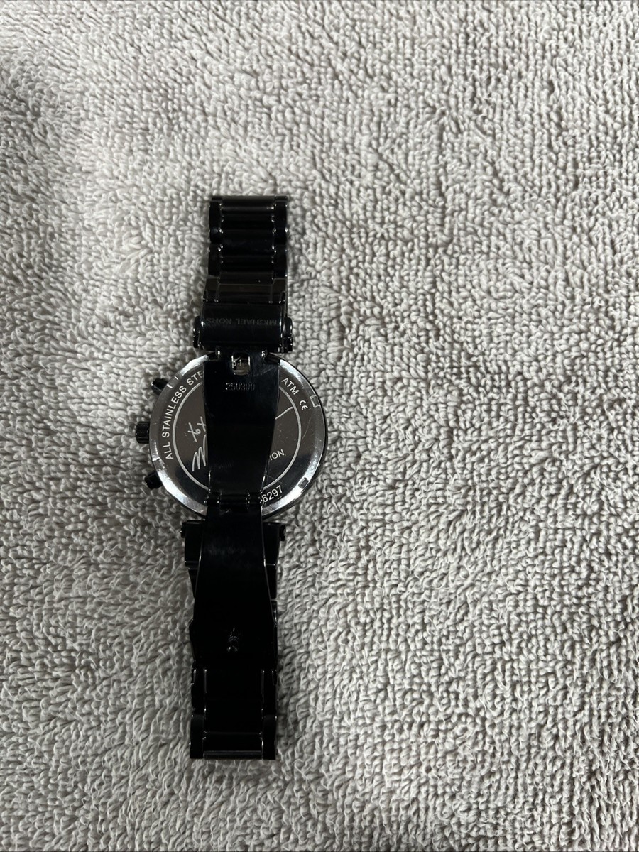 Michael Kors Special Edition Sawyer XOXO Black Watch  display picture 1