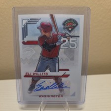ELI WILLITS Auto 2025 Prospect Edition Prizm Nationals 1st Overall Draft Pick