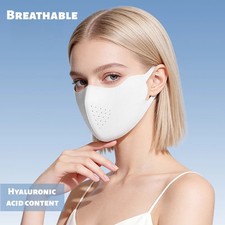Summer Face Mask Women Outdoor Sun Protection Ice-Silk Fabric Breathable UPF50