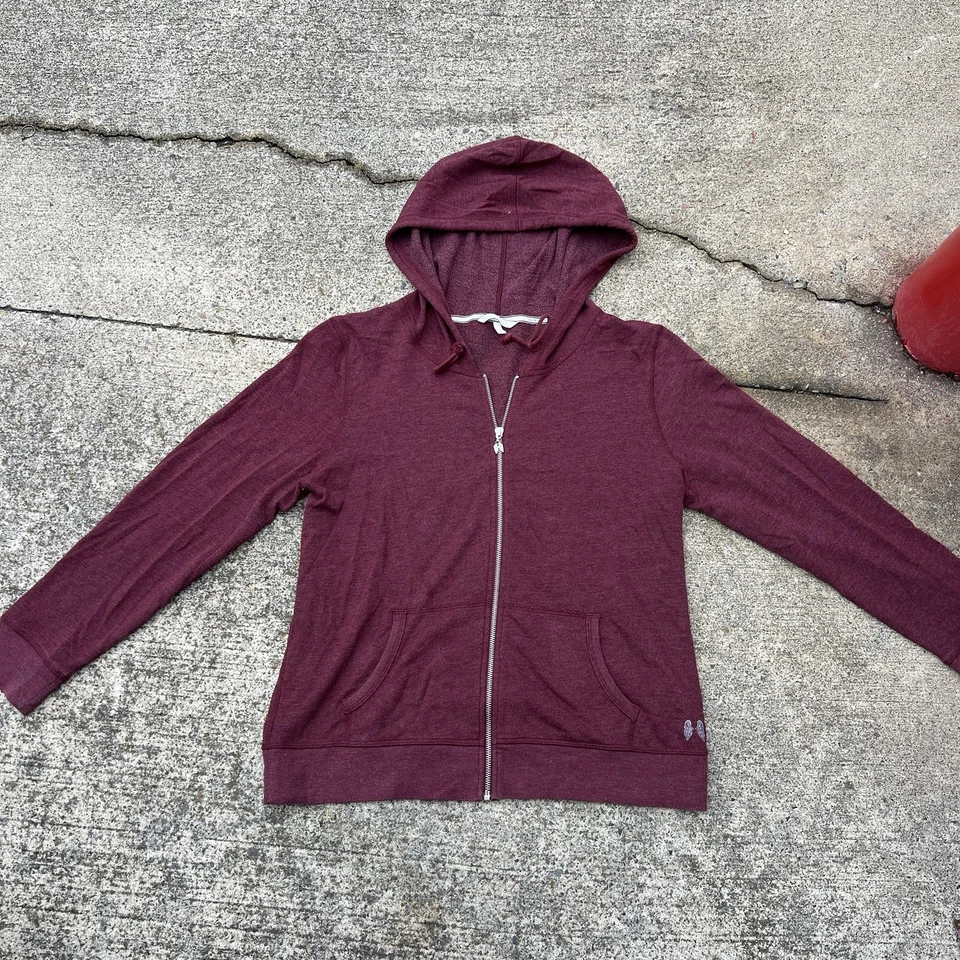 Victoria's Secret Chaqueta Mujer Grande Lentejuelas Rojas Alas de Ángel Sudadera con Capucha Sudadera Foto 3 de 4