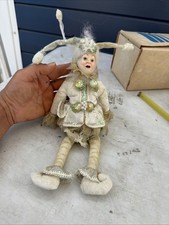 Katherine's Collection Wayne Kleski Jester Joker Shelf Sitter Doll 12 Inches 