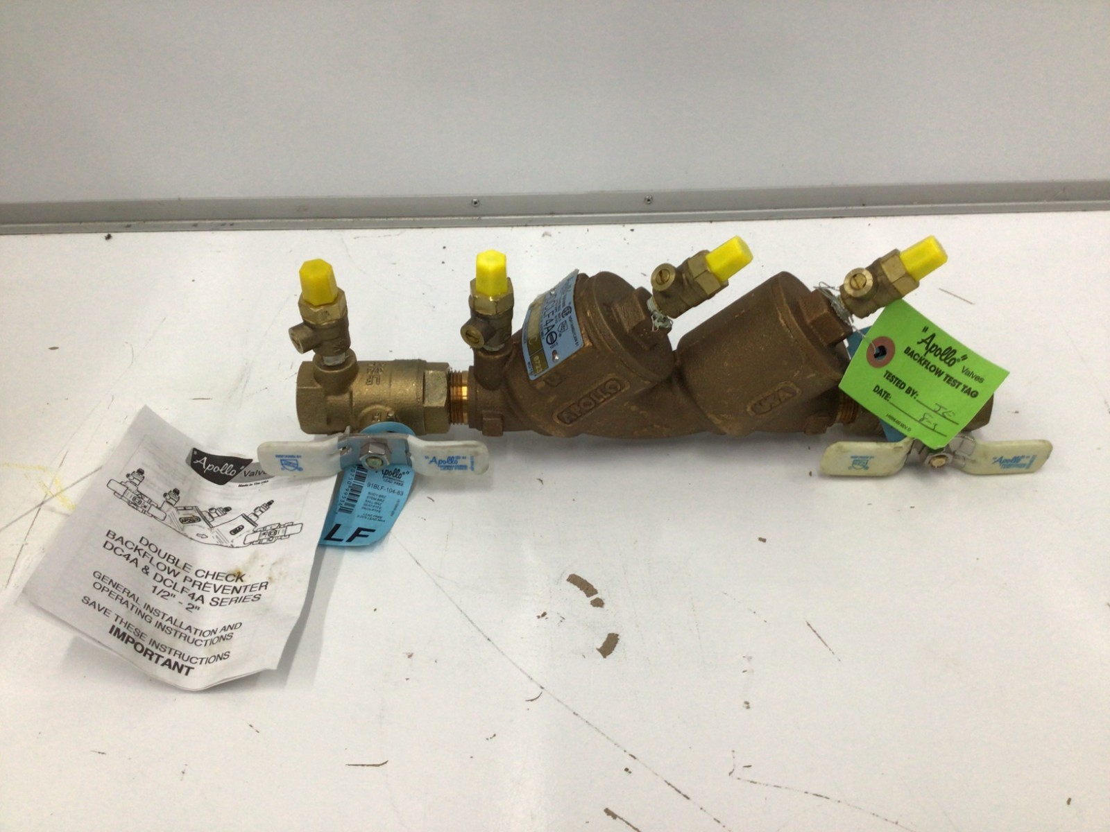 Apollo 4ALF204A2F Backflow Preventer 3/4" in FNPT Reduced Pressure Zone