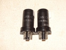 2 x JAN-CKR-6J5 Ken-Rad Tubes*Super Strong Matched Pair*Military Specs*#6