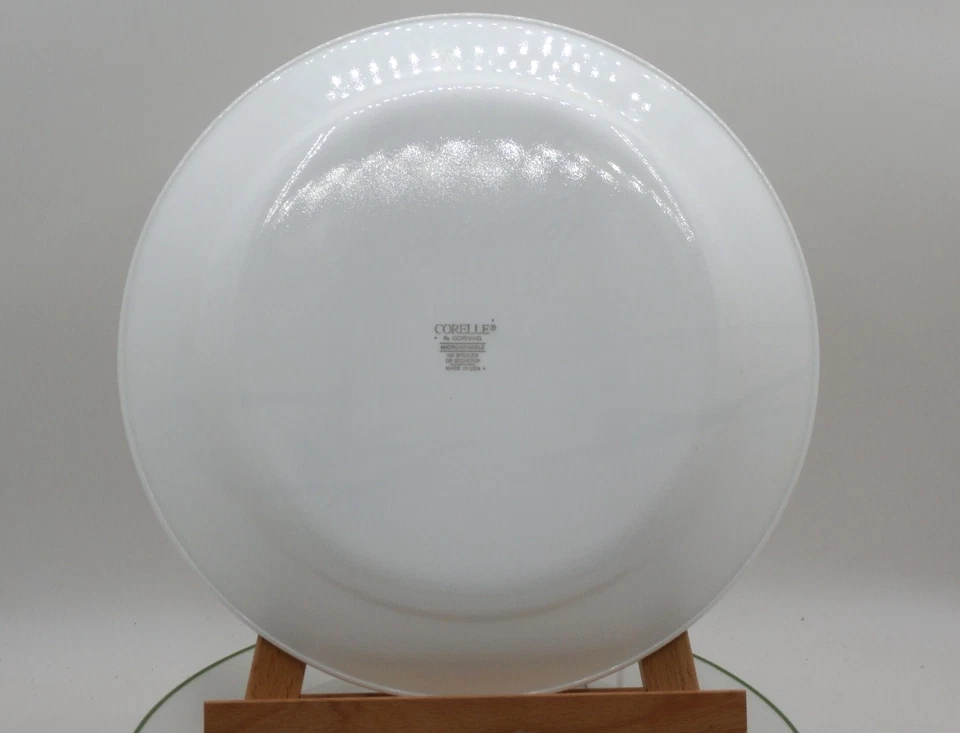 De colección. Juego de platos de cena Corelle Corning SHADOW IRIS 10 pulgadas/6 púrpura y verde BONITO Foto 2 de 4