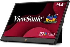 ViewSonic VA1655 15.6 Inch 1080p FHD IPS Portable Monitor - Black