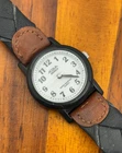 Vintage Acqua By Timex Watch Women Indiglo 1999 Black Case 26mm New Battery