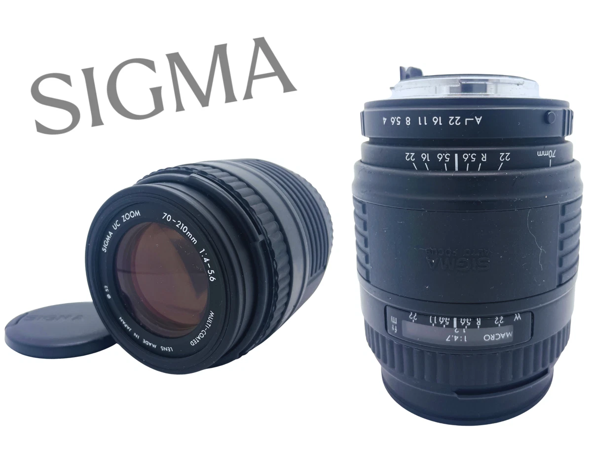Sigma 70-210mm Focal Camera Lenses for sale | eBay