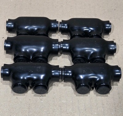Pack of 6 Multi Tap Connector 2-14 AWG 2 Port Insulated Splice Electrical Power