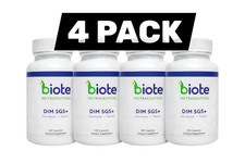 4X Biote Nutraceuticals - DIM SGS  - Hormone  Detox  240 Capsules Exp 03/27