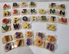 2002 Leap Frog Fridge Phonics Replacement Letters, 24 and Numbers, 1-10 