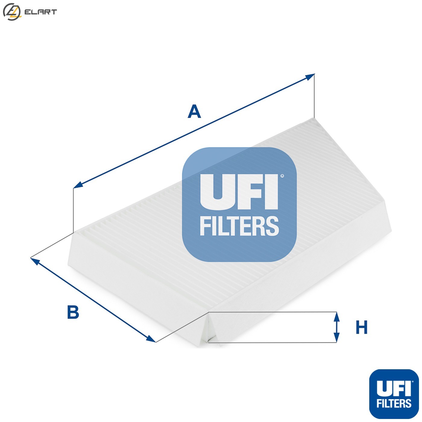 FILTER CABIN AIR 53.044.00 FOR PEUGEOT 206+ 207/207+ KFW /KFV /KFU /KFX 1.4L