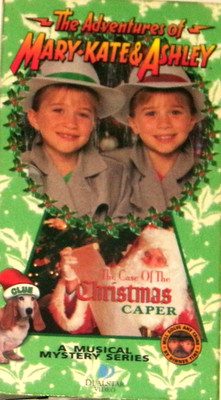 Adventures of Mary-Kate & Ashley The Case of the Christmas Caper VHS 1995 VG