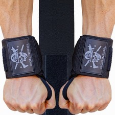 Wrist Wraps for Weightlifting 18" Heavy Duty Support for Working Out, Gym Ac...