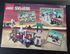 LEGO Adventurers: Mummy's Tomb (5958) Open Box Sealed Bags