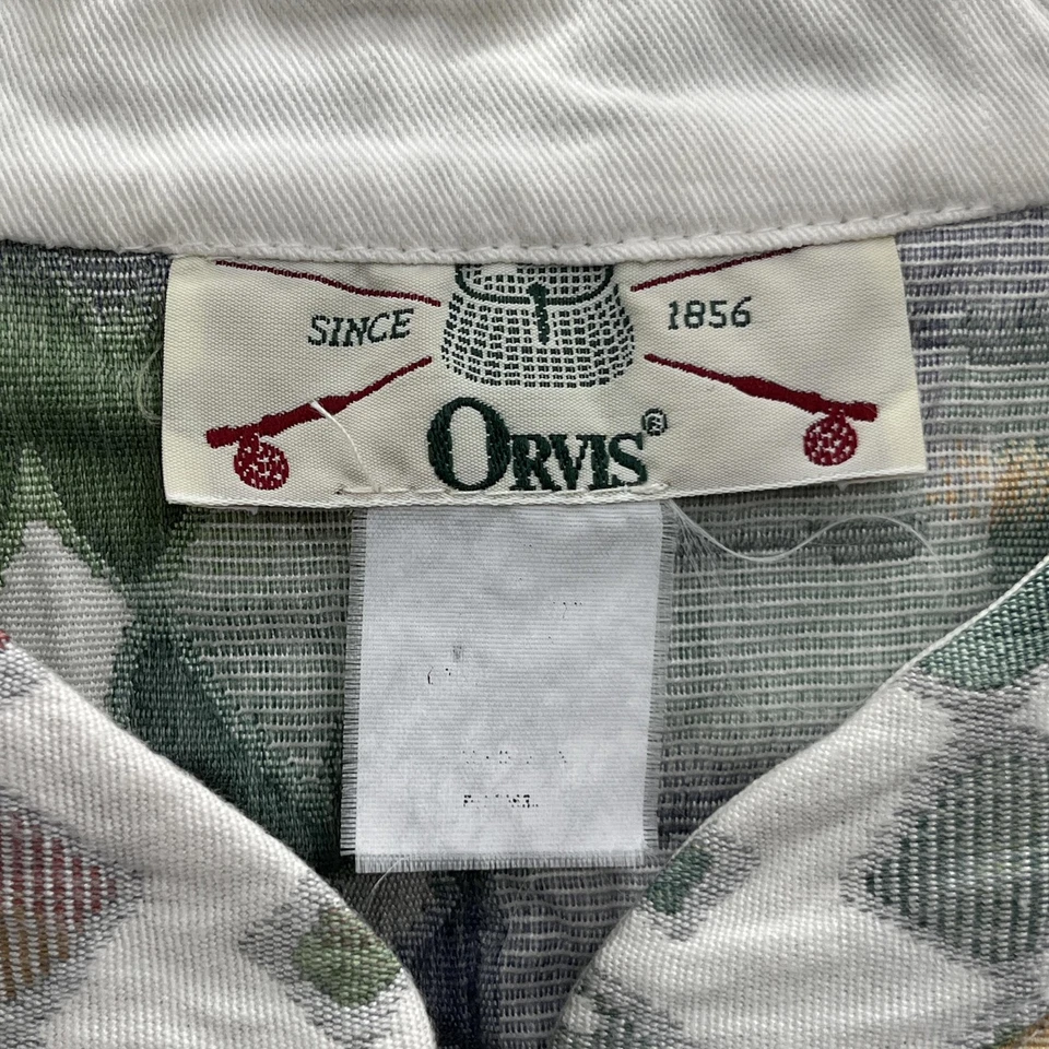 Chaqueta Orvis Mujer Grande Multicolor Acolchada Retazos Botón Delantero Mandarín Foto 4 de 4