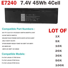 ❤️LOT OF E7240 WD52H Battery For Dell Latitude E7250 VFV59 F3G33 GVD76 451-BBFW
