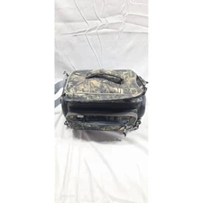 Plano Camouflage Fishing Tackle Bag with Multiple Compartments and Tray Storage