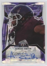 2023 Leaf Metal Portrait Auto Purple Crystals 3/3 Ainias Smith #PA-AS1 Auto rw6