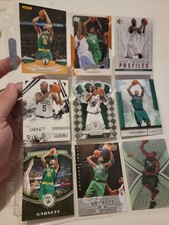 9 NBA Basketball Trading Cards Kevin Garnett Boston Celtics Sp Upper Deck Topps