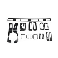 Para Toyota HIACE 300 2019-2021 RHD ABS Accesorios Interior Engranaje Embellecedores Pegatinas