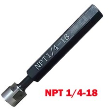 1 Pack Bearing Steel NPT 1/4-18 Taper Pipe Plug Thread Gage Gauge NPT 1/4 HOT