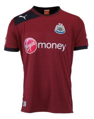 NEU MIT ETIKETT SELTENES ECHTES PUMA NEWCASTLE UNITED JUNGEN 5/6 AUSWÄRTSSHIRT 2012/13