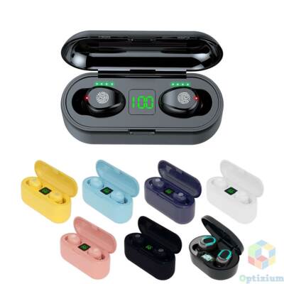 TWS Kopfhörer Bluetooth 5.0 9D Touch Control Wireless Headset In-Ear Ohrhörer